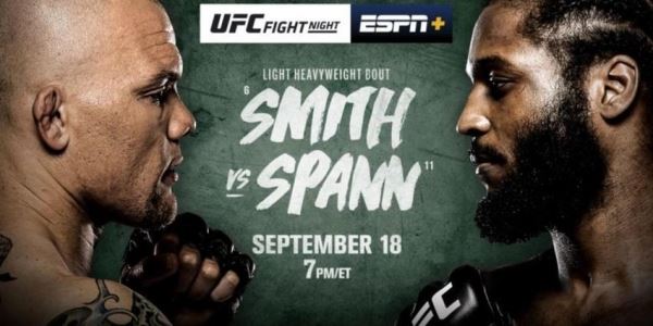 Результаты и бонусы UFC Fight Night 192: Smith vs. Spann